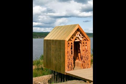 Freya's cabin, designed by Studio Weave